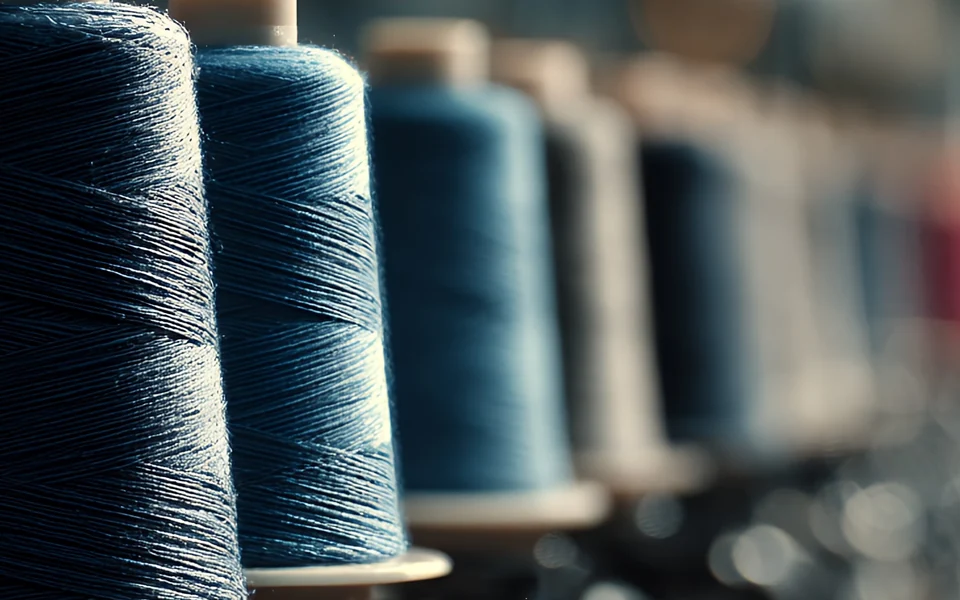 Fire industriale pe rafturi — producție românească la scară, atelier textile România